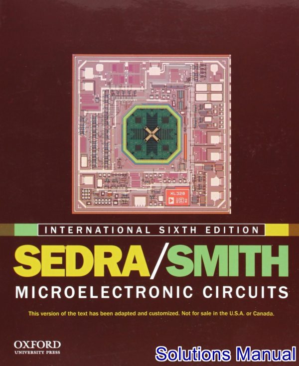Microelectronic Circuits International 6th Edition Sadra Solutions Manual