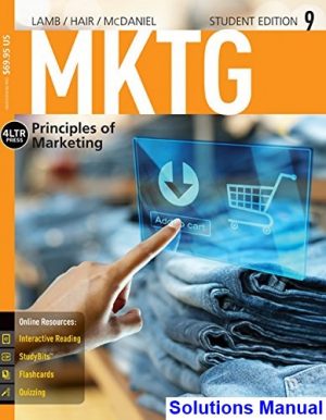 MKTG 9th Edition Lamb Solutions Manual