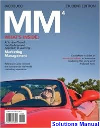 MM 4 4th Edition Dawn Iacobucci Solutions Manual