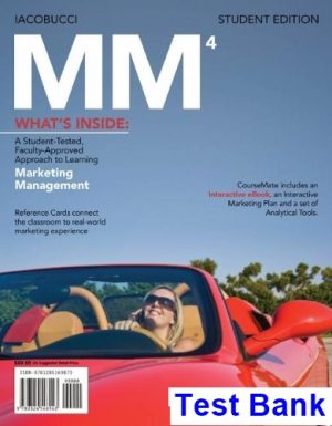 MM 4 4th Edition Dawn Iacobucci Test Bank