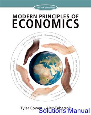 Modern Principles of Economics 3rd Edition Cowen Solutions Manual