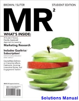 MR 2 2nd Edition Brown Solutions Manual