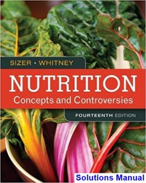 Nutrition Concepts and Controversies 14th Edition Sizer Solutions Manual