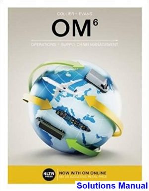 OM 6th Edition Collier Solutions Manual