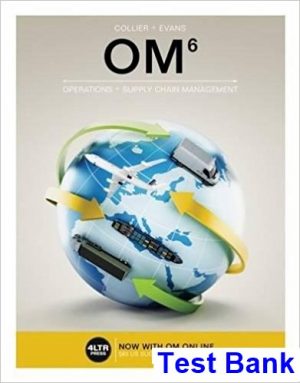 OM 6th Edition Collier Test Bank