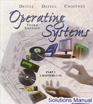 Operating Systems 3rd Edition Deitel Solutions Manual