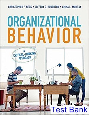Organizational Behavior A Critical Thinking Approach 1st Edition Neck Test Bank