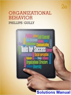 Organizational Behavior Tools for Success 2nd Edition Phillips Solutions Manual