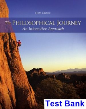 Philosophical Journey An Interactive Approach 6th Edition Lawhead Test Bank