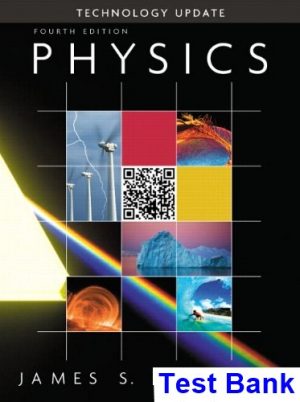 Physics Technology Update 4th Edition Walker Test Bank
