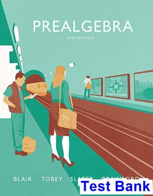 Prealgebra 6th Edition Blair Test Bank