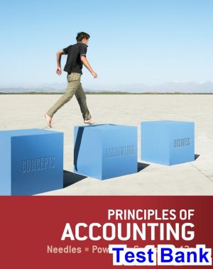 Principles of Accounting 12th Edition Needles Test Bank