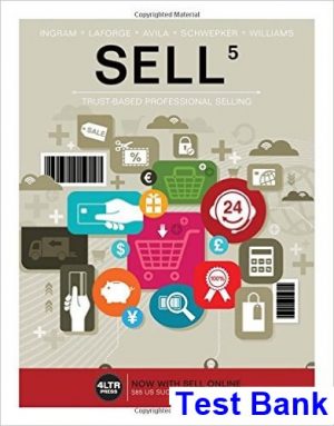 SELL 5th Edition Ingram Test Bank