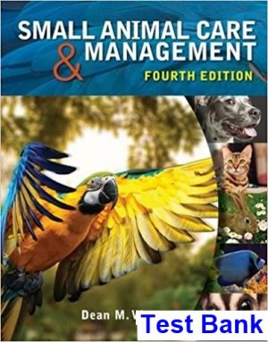 Small Animal Care and Management 4th Edition Warren Test Bank