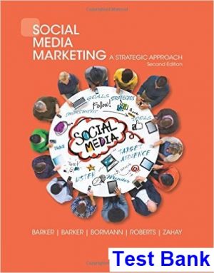 Social Media Marketing A Strategic Approach 2nd Edition Barker Test Bank