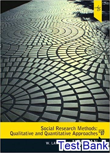 social research methods qualitative and quantitative approaches 8th