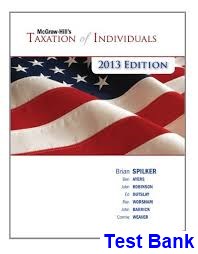 Taxation of Business Entities 4th Edition Spilker Test Bank