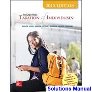 Taxation of Individuals 6th Edition Spilker Solutions Manual