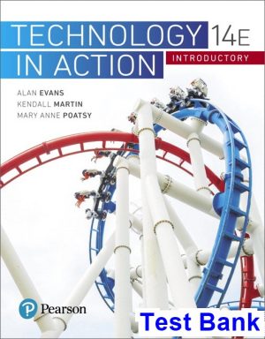 Technology In Action Introductory 14th Edition Evans Test Bank