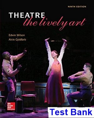 Theatre The Lively Art 9th Edition Wilson Test Bank