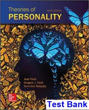 Theories of Personality 9th Edition Feist Test Bank