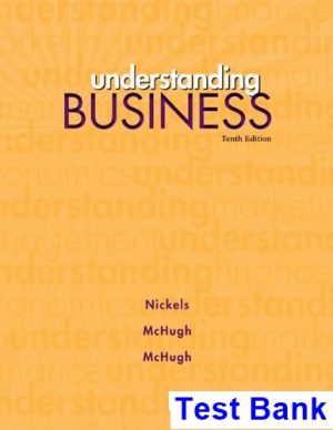 Understanding Business 10th Edition Nickels Test Bank