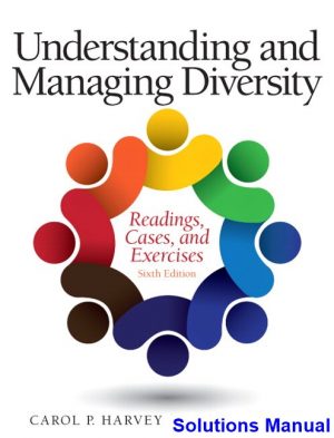 Understanding and Managing Diversity Readings Cases and Exercises 6th Edition Harvey Solutions Manual