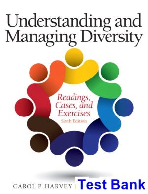Understanding and Managing Diversity Readings Cases and Exercises 6th Edition Harvey Test Bank