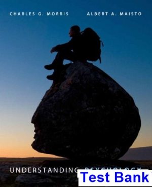 Understanding Psychology 10th Edition Morris Test Bank