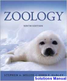 Zoology 9th Edition Miller Solutions Manual